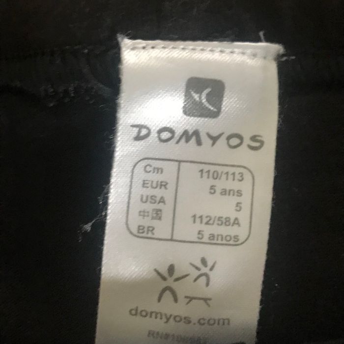 Cycliste noir Domyos 5 ans - photo numéro 2