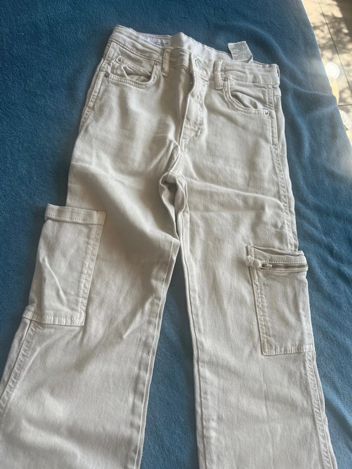 Cargos Zara beige - photo numéro 2