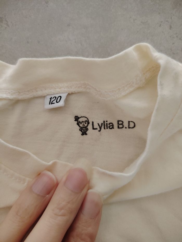 T-shirt beige bisounours - photo numéro 3