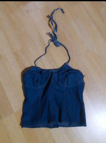 Bustier en jean