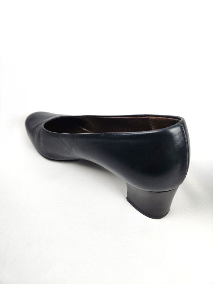 Escarpins Femme Peter Kaiser Noirs - Cuir Vintage - Taille 38 - photo numéro 7