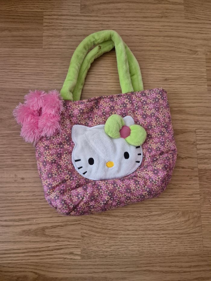 Perit sac à main en tissu Hello Kitty