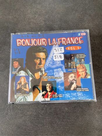 Album (2cd) Bonjour la France volume 1