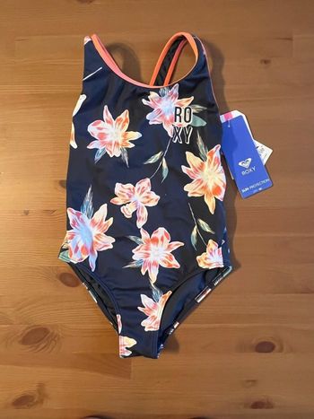 NEUF 🎉🏷💜💜💜🤩 maillot de bain 8 ans fille ROXY 🤩 💜💜💜💜💜