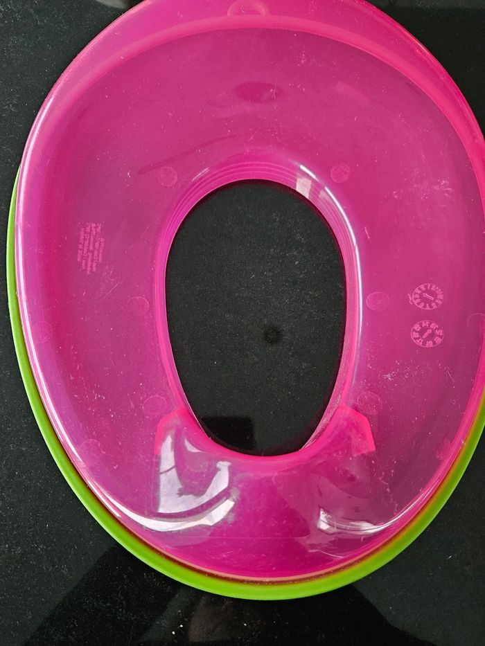 Réducteur de wc /assise toilette pour enfant - photo numéro 1