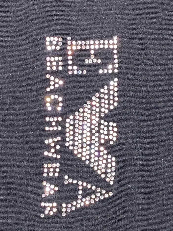 Tshirt armani strass - photo numéro 3