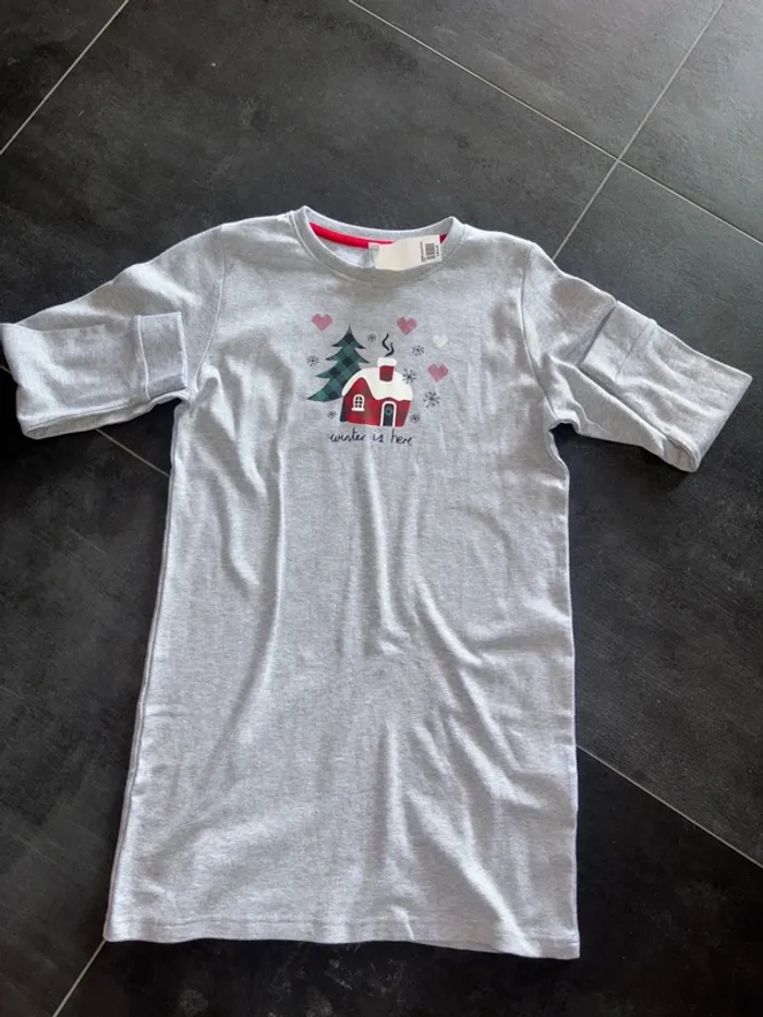 Chemise de nuit manches longues XS /S