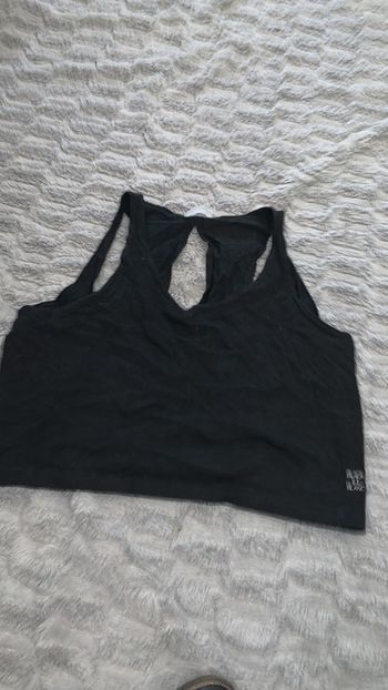 Haut noir Black et Blanc taille 46