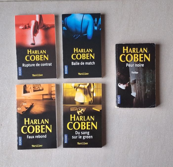 Harlan  Coben  - 5 romans Myron Bolitar