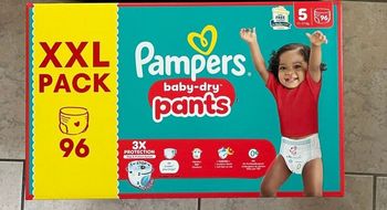 1 carton Pampers taille 5