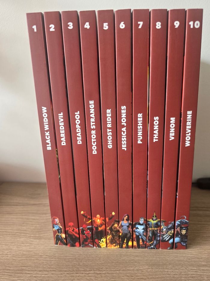Lot de 10 livres comics marvel - photo numéro 5