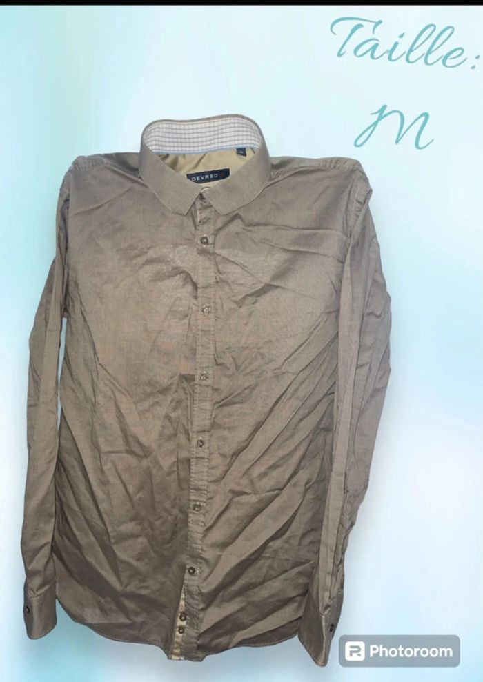 Chemise homme manches longues Devred