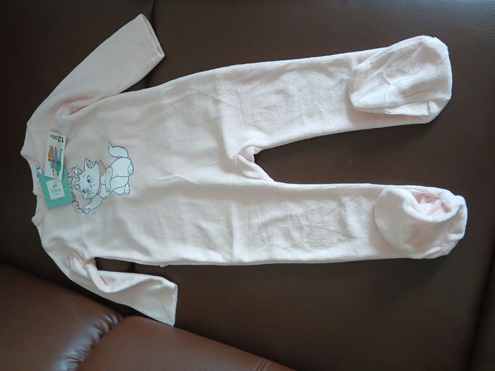 pyjamas en velours marie les aristochats disney 18 mois