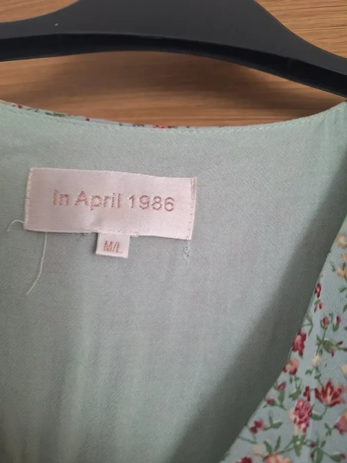 Robe femme taille m l bleu vert - photo numéro 3