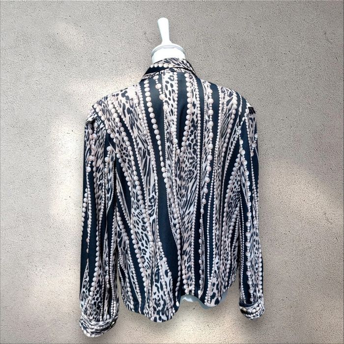 Veste chemise imprimée taille 48 Afibel - photo numéro 5