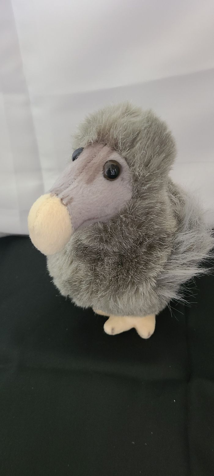 Peluche oiseau dodo WALLY PLUSH TOYS Mauritius Ile Maurice dodo gris