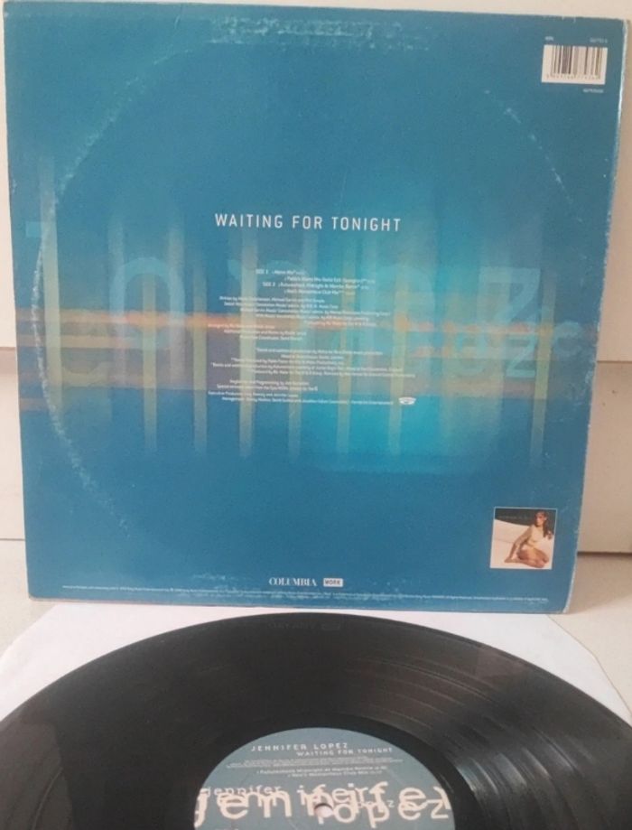 Disque maxi vinyle Jennifer Lopez Waiting for tonight rare latino rap pop - photo numéro 3