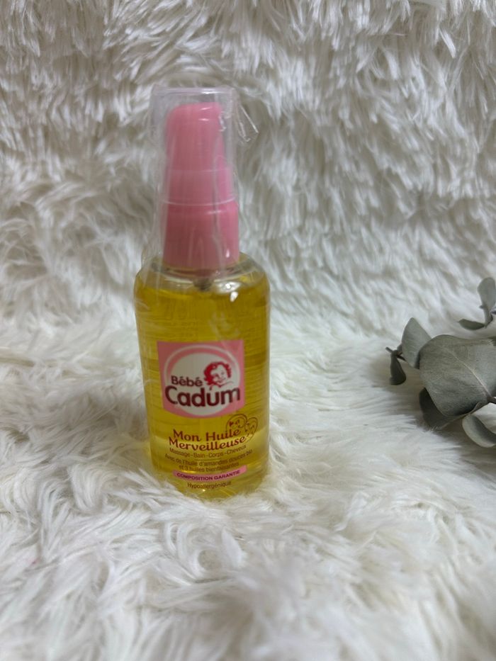 Huile merveilleuse Cadum