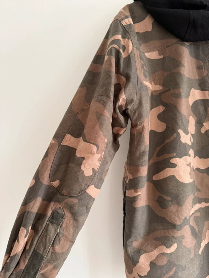 Veste Genuine Dickies à capuche Vintage Camouflage Militaire Taille M – Pièce Rare - photo numéro 7