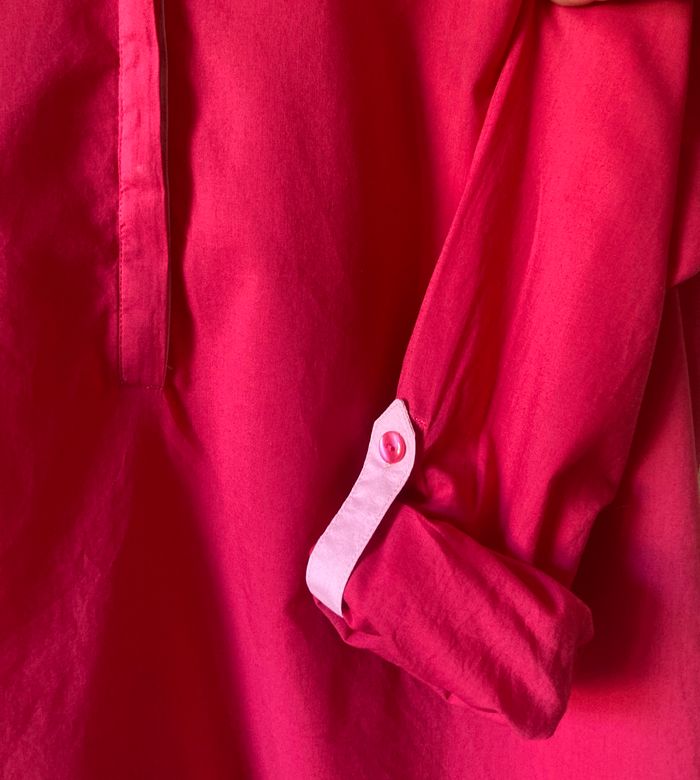 tunique chemise manche retroussable - photo numéro 7