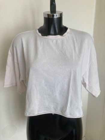 T-shirt crop top oversize Tally Weijl taille 36/S