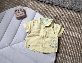 Chemise jaune OKAÏDI