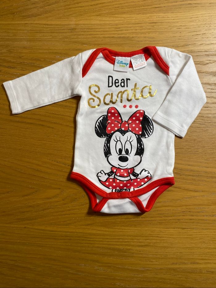 Disney Body Santa Minnie Taille 3 mois - photo numéro 2