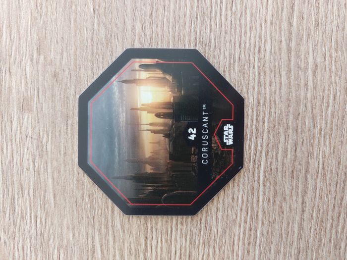 Carte à collectionner Star Wars Leclerc n°42 Coruscant