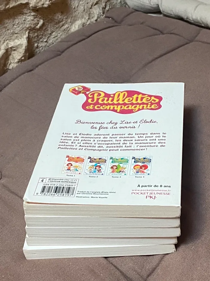 Lot de 5 livres Paillettes et compagnie - photo numéro 6
