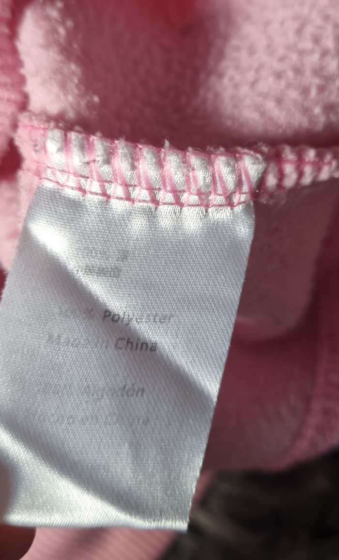 Sweat rose à capuche BlackPink 9ans - photo numéro 5