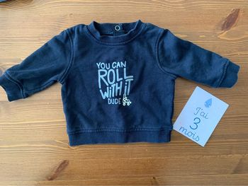 Sweat - pull 3 mois