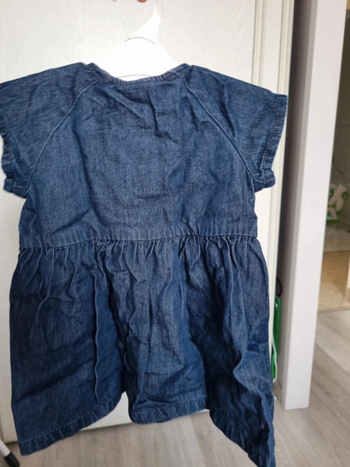 Robe jean Petit Bateau 12m - photo numéro 3