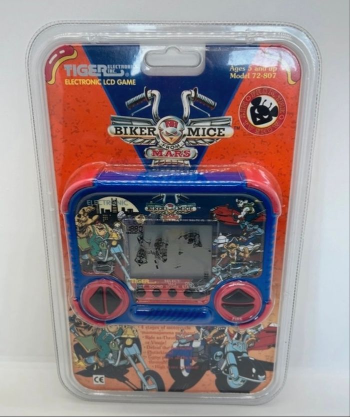 Tiger Electronics " Collector Numéroté " modèle: Biker Mice From Mars 1994 ( Neuf sous Blister) - photo numéro 2
