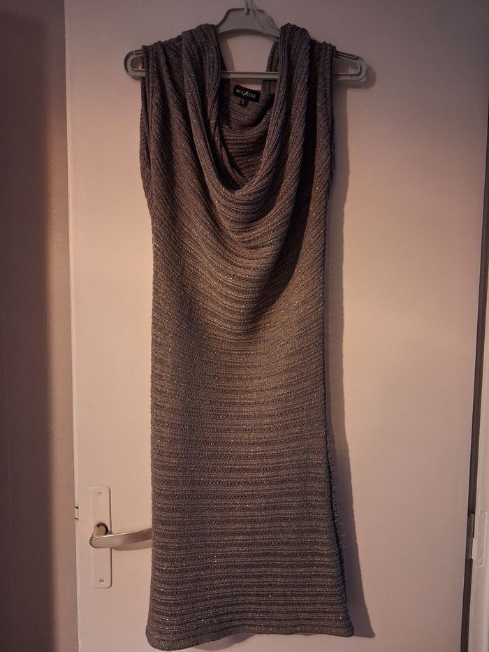 Longue robe pailletée