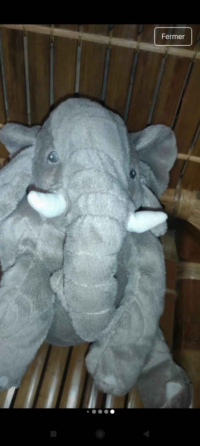 Très belle peluche éléphant p5 - photo numéro 4