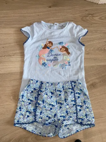 Pyjama Sergent Major été fille