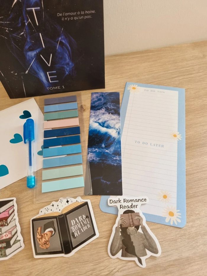 Box Captive première édition avec pages noires  + Goodies - photo numéro 6