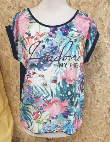 Tee-shirt Cache Cache J'adore My Life Taille 3