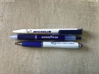Lot stylos publicitaires