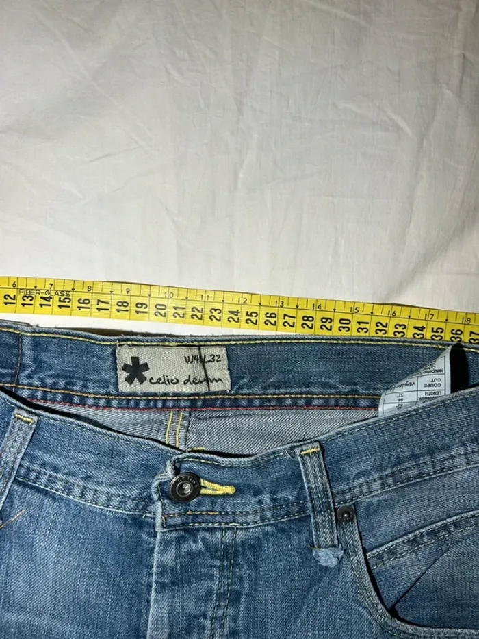 Jean vintage celio coupé droite - photo numéro 9