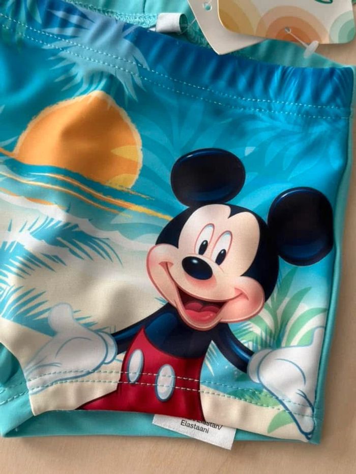 Maillot de bain Mickey 12 mois 74 cm - photo numéro 3