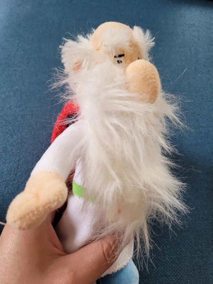 RARE Peluche officielle Panoramix 24cm Asterix Uderzo druide cape doudou collection