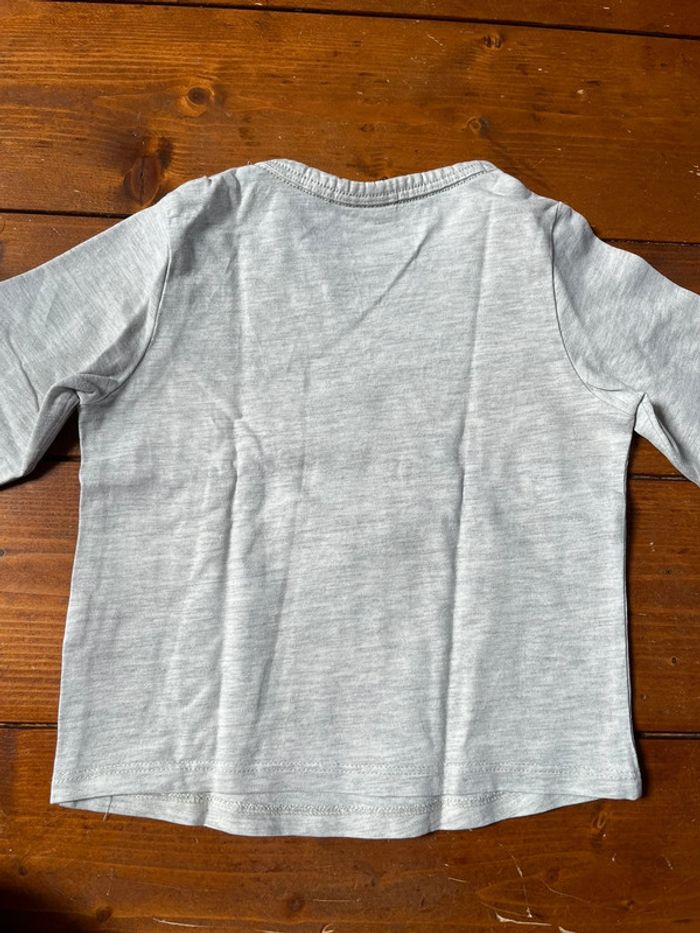 TEE shirt manches longues enfant bébé garçon - photo numéro 3