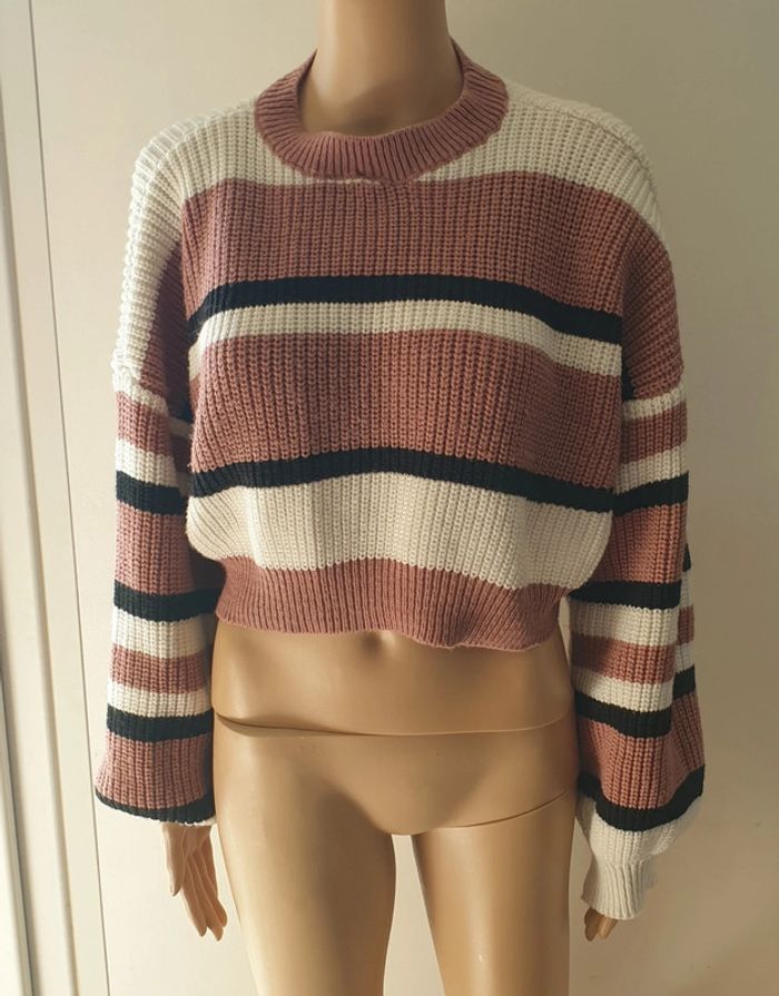 💜 Pull en laine taille 40/42 L/XL #emyfleury_42femme