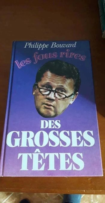 Livre / Les fous rires des grosses têtes.