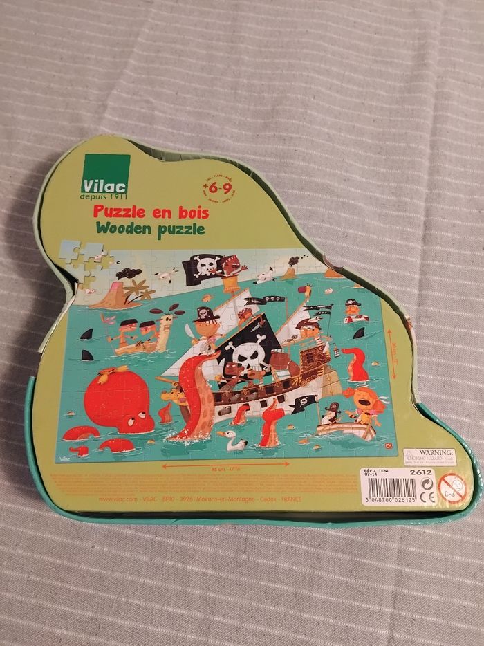 Puzzle en bois Vilac 150 pièces - photo numéro 2