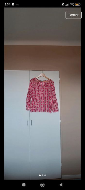 Blouse manches 3/4