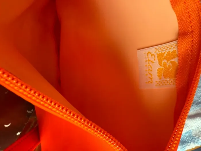 Sac de plage etam orange NEUF - photo numéro 2