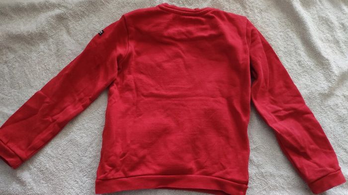 Pull terre de marins 8 ans rouge sequins cœur - photo numéro 8