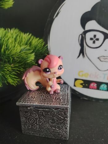 Lps0868 My Littlest Petshop Pet Shop LPS Hasbro Authentic squirrel Écureuil 1601